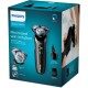 Máquina de barbear elétrica a húmido e a seco series 6000
